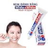  NK - Kem đánh răng giúp bảo vệ men răng và ngừa sâu răng Lion White & White 150g 