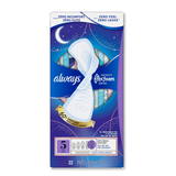  Băng Vệ Sinh Always Infinity Có Cánh Size 5 (22 Miếng) – Siêu Thấm Hút, Chống Tràn Ban Đêm 