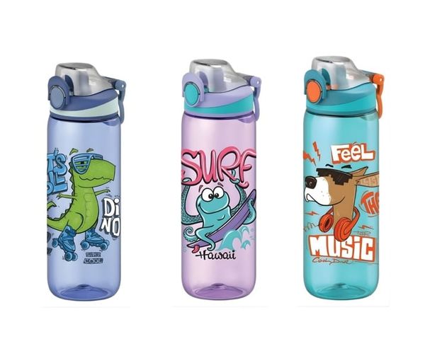 Bình nước trẻ em Tritan cao cấp Renga Trego 630ml - 912171