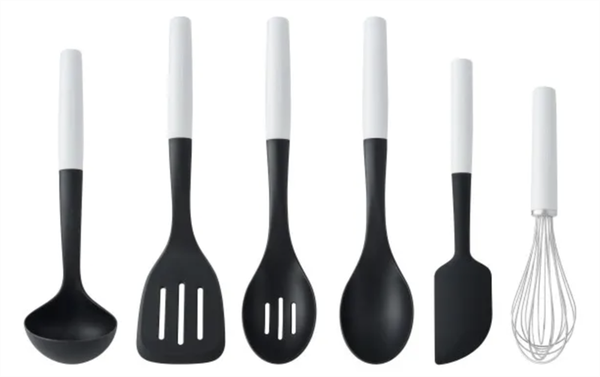 Bộ 6 món Dụng Cụ nhà bếp KitchenAid màu Trắng KQG469BXWHG