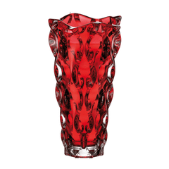 Bình hoa pha lê Bohemia Samba 30,5 cm nhiều màu