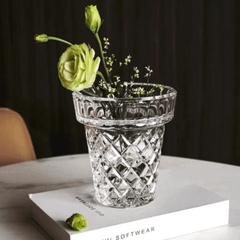 Lọ hoa Diamond Classic Crystal Bohemia