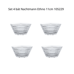 Bát pha lê Nachtmann Ethno 11cm/16,5cm/27cm