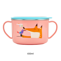 Bát Inox 316 Cuitisan 2 trong 1 400ml/650ml kháng khuẩn cao cấp nhiều màu