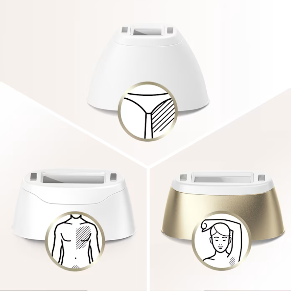 Máy triệt lông BRAUN Silk-expert Pro IPL 3 đầu triệt lông