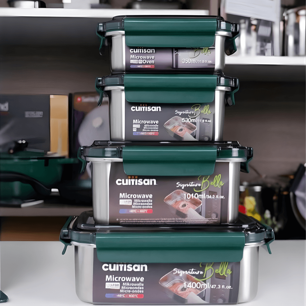 Hộp Inox Cao Cấp Cuitisan Bella nhiều dung tích