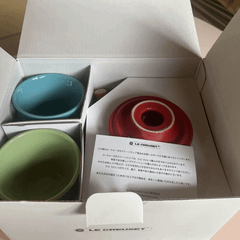 Bộ ấm chén cầu vồng 5 món Le Creuset