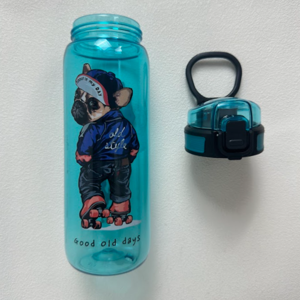 Bình nước trẻ em Tritan cao cấp Renga Rybo-X 630ml - 912063 nhiều màu