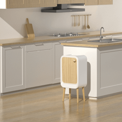 Thùng rác cảm biến ELPHECO mở hai cánh có chân 20L, nhiều màu