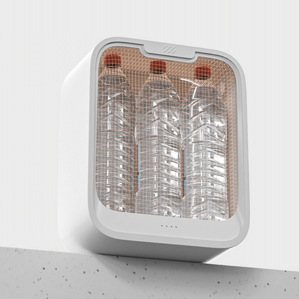 Thùng rác cảm biến ELPHECO treo tủ bếp 7L nhiều màu