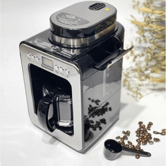 Máy pha cà phê mini kèm xay CASO Coffee Compact Electronic 600W