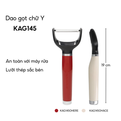 Dao gọt chữ Y KitchenAid Coreline KAG145 nhiều màu