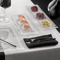 Đĩa chữ nhật IVV Diamante, nhiều kích cỡ