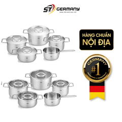 Bộ nồi Fissler Pure Collection 5 món kèm quánh made in Germany