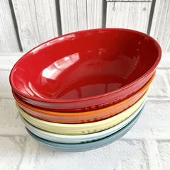 Set 5 đĩa oval cầu vồng Le Creuset 17cm