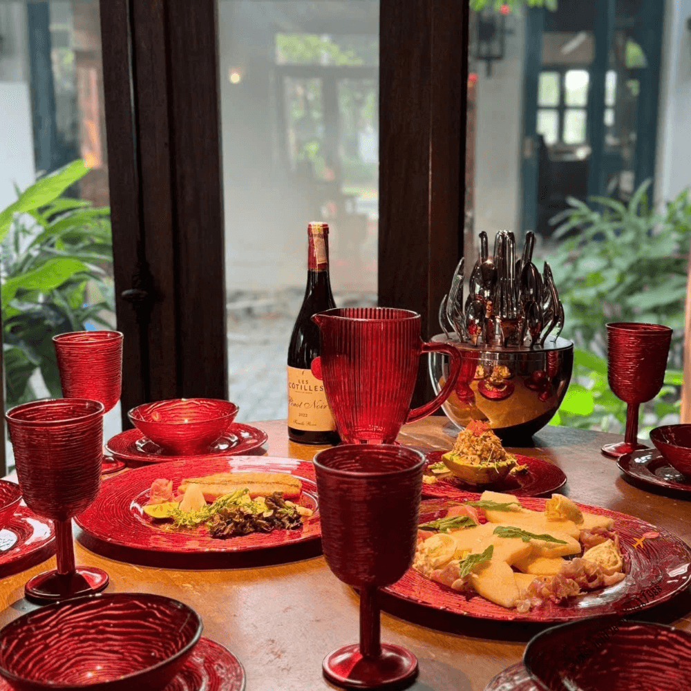 Set 18 món bát, đĩa, ly cao cấp Viola From Germany