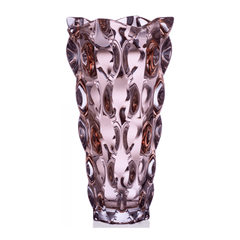 Bình hoa pha lê Bohemia Samba 30,5 cm nhiều màu