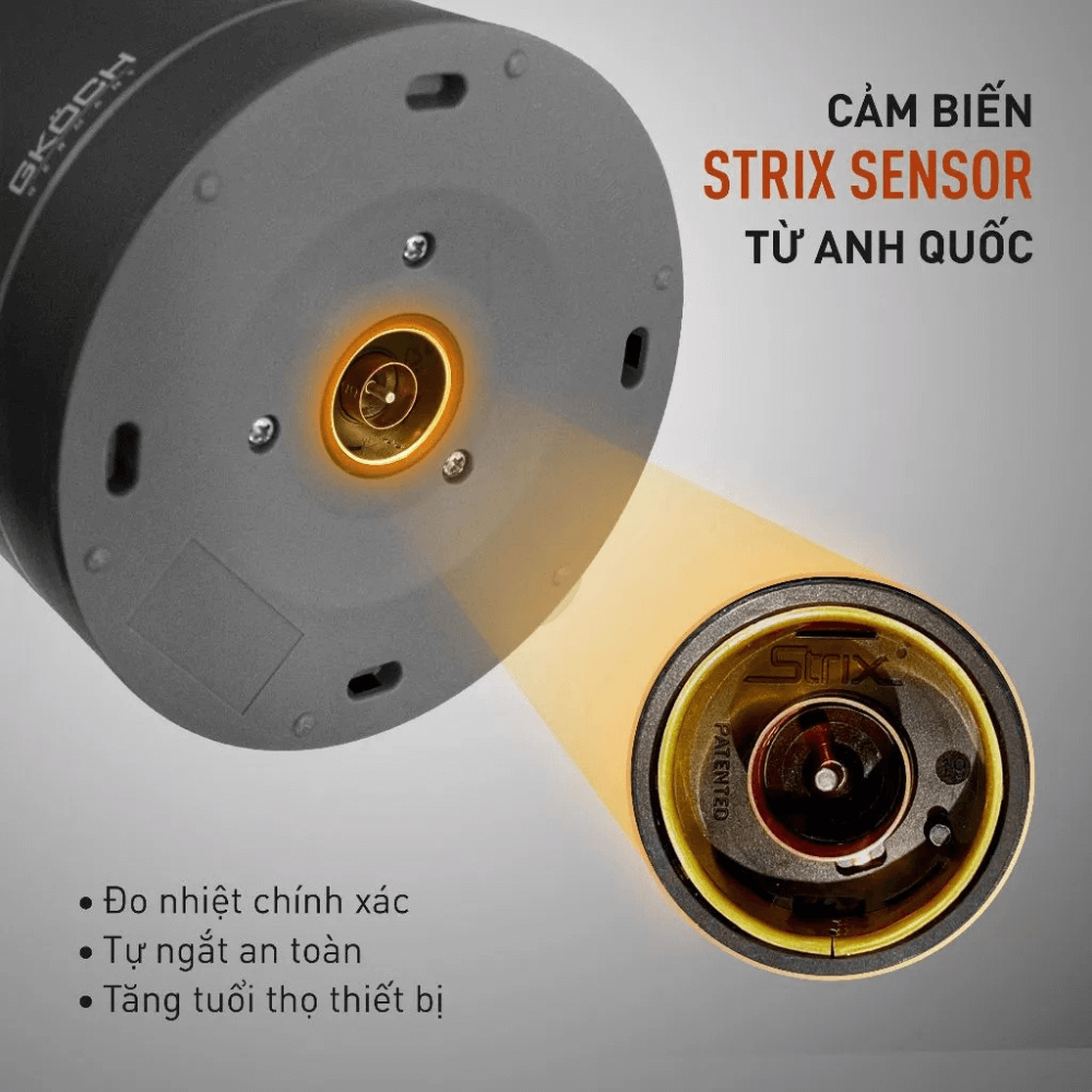 Ấm đun nước giữ nhiệt GKÖCH 1.5L HB-K193A