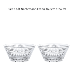 Bát pha lê Nachtmann Ethno 11cm/16,5cm/27cm