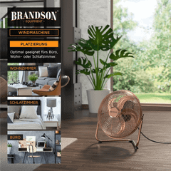 Quạt sàn Brandson 5 cánh nội địa Đức