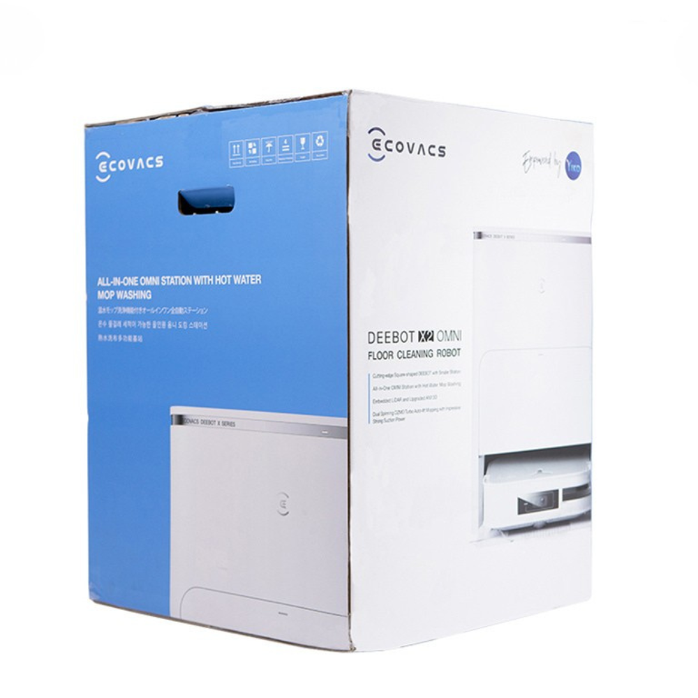 Robot hút bụi lau nhà Ecovas Deebot X2 Omni màu trắng