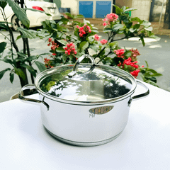 Bộ nồi WMF Provence Plus 5 món kèm quánh và chảo thép WMF 24cm