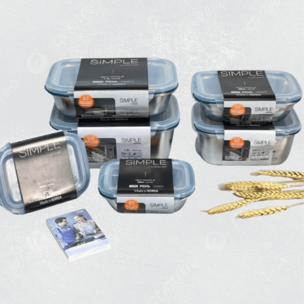 Hộp Inox Cao Cấp Cuitisan Simple nhiều dung tích