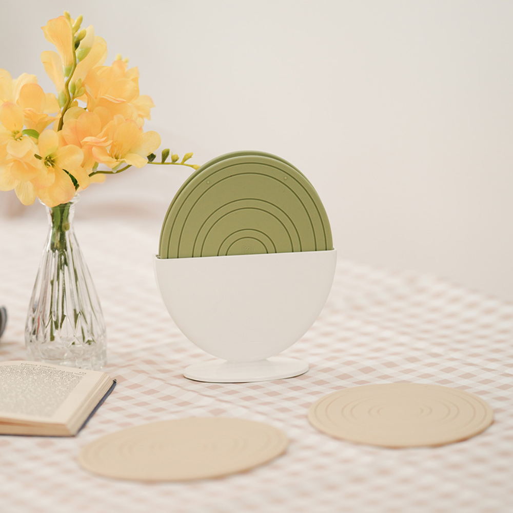 Bộ 2 miếng lót nồi silicone cao cấp SalleMa nhiều màu