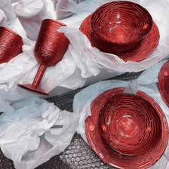 Set 18 món bát, đĩa, ly cao cấp Viola From Germany