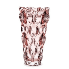 Bình hoa pha lê Bohemia Samba 30,5 cm nhiều màu