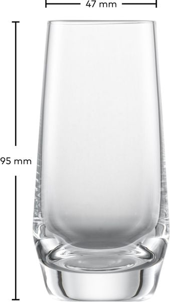 Bộ 4 cốc Zwiesel Glas Shotglas Pure 122317 94ml