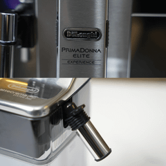 Máy pha cà phê tự động De'Longhi PrimaDonna Elite Experience ECAM 656.85.MS màu bạc
