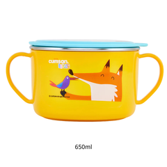 Bát Inox 316 Cuitisan 2 trong 1 400ml/650ml kháng khuẩn cao cấp nhiều màu