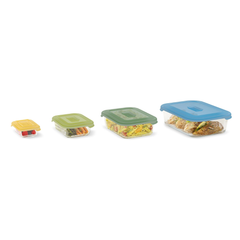 Set 4 hộp thủy tinh đựng thực phẩm Joseph Joseph 81060
