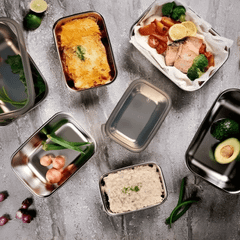 Hộp Inox Cao Cấp Cuitisan Simple nhiều dung tích