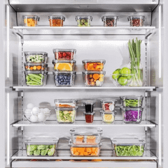 Sét hộp Tritan Rubbermaid Brilliance 10-24 món made in USA