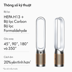 Quạt không cánh kèm lọc không khí DYSON Pure Cool Link TP09 nhiều màu