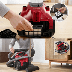 Máy hút bụi BOSCH BGC05AAA2 màu đỏ