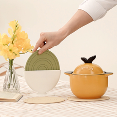 Bộ 2 miếng lót nồi silicone cao cấp SalleMa nhiều màu