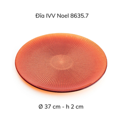 Đĩa tròn Centerpiece 37cm IVV Noel, nhiều màu