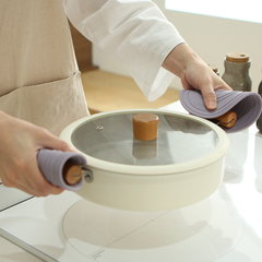 Bộ 2 miếng lót nồi silicone cao cấp SalleMa nhiều màu