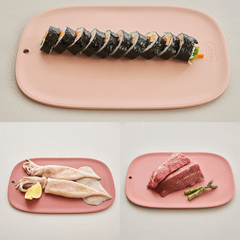 Bộ 3 thớt TPU kháng khuẩn cao cấp SalleMa Macaron nhiều màu