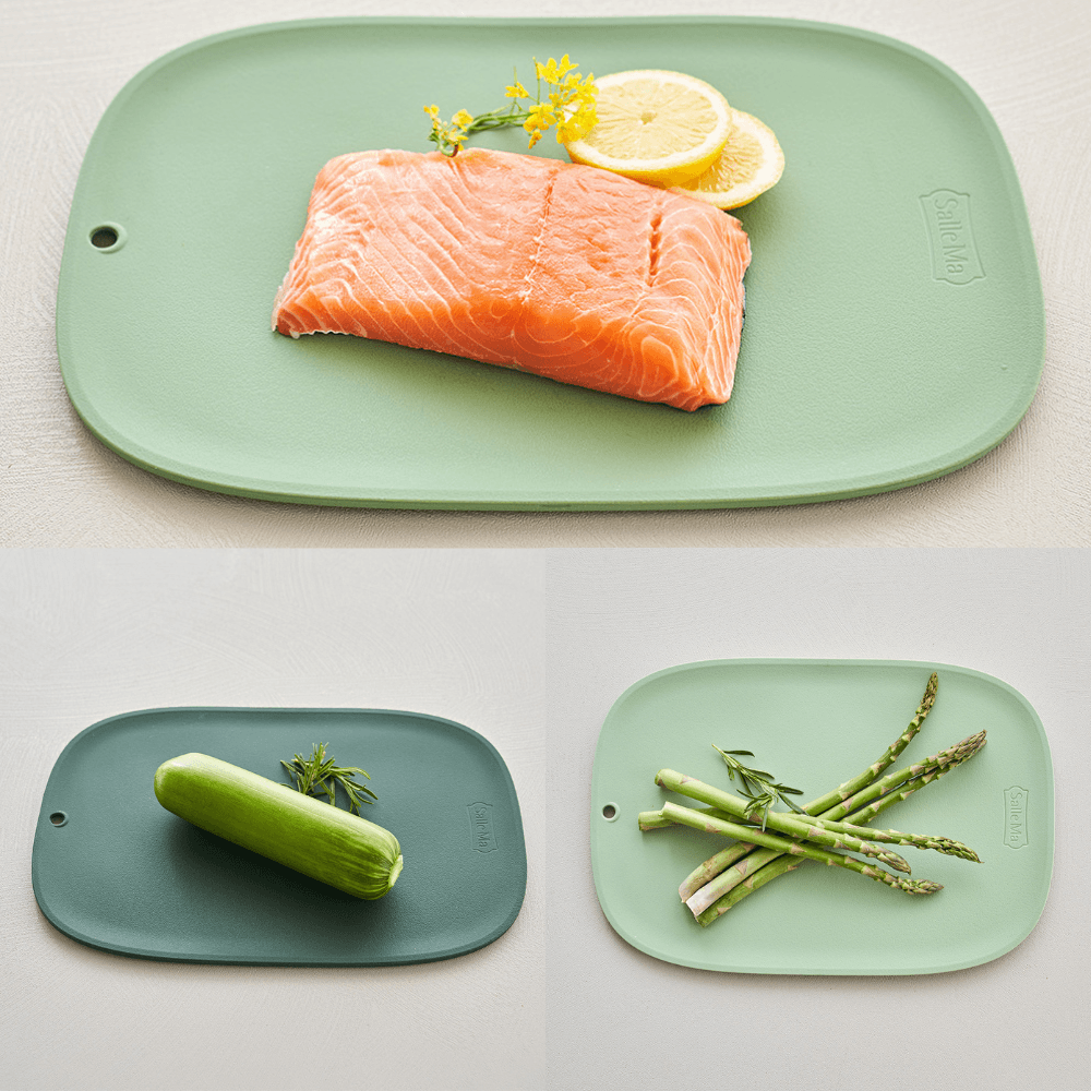 Bộ 3 thớt TPU kháng khuẩn cao cấp SalleMa Macaron nhiều màu