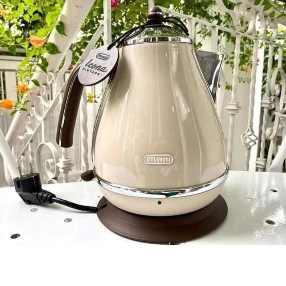 Ấm siêu tốc De'Longhi Icona Vintage 1,7L nhiều màu