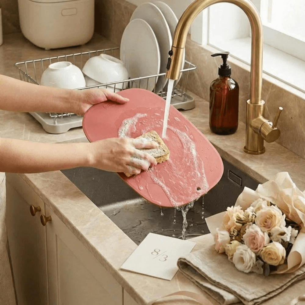 Bộ 3 thớt TPU kháng khuẩn cao cấp SalleMa Macaron nhiều màu