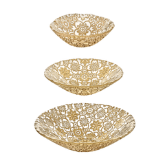 Tô Arabesque Gold Leaf nhiều kích cỡ