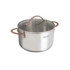 Nồi inox 304 cao cấp Ciwete nắp kính, nhiều kích cỡ