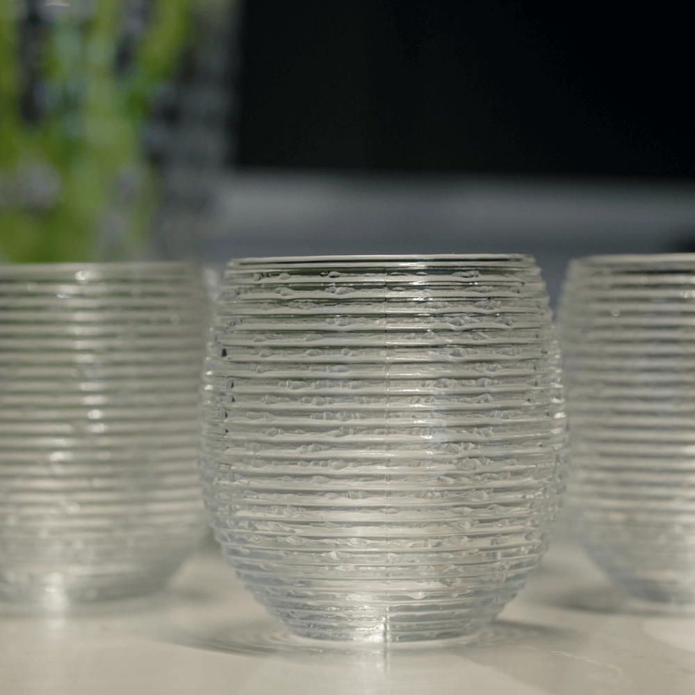 Set 6 cốc Clear Multicolor IVV 5645.1