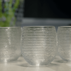 Set 6 cốc Clear Multicolor IVV 5645.1