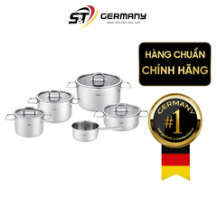 Bộ nồi Fissler Viseo PRO 5 món vung kính kèm quánh